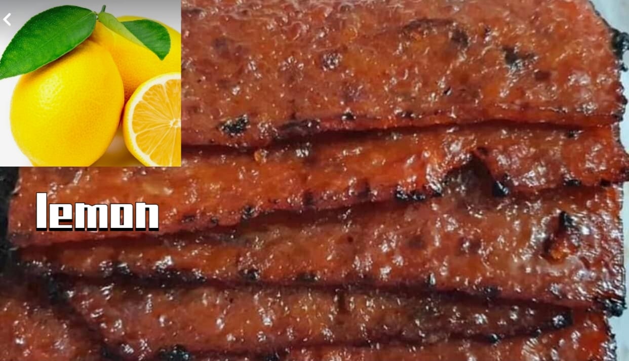 Lemon Bak Kwa 500g (Individually vacuum packed)